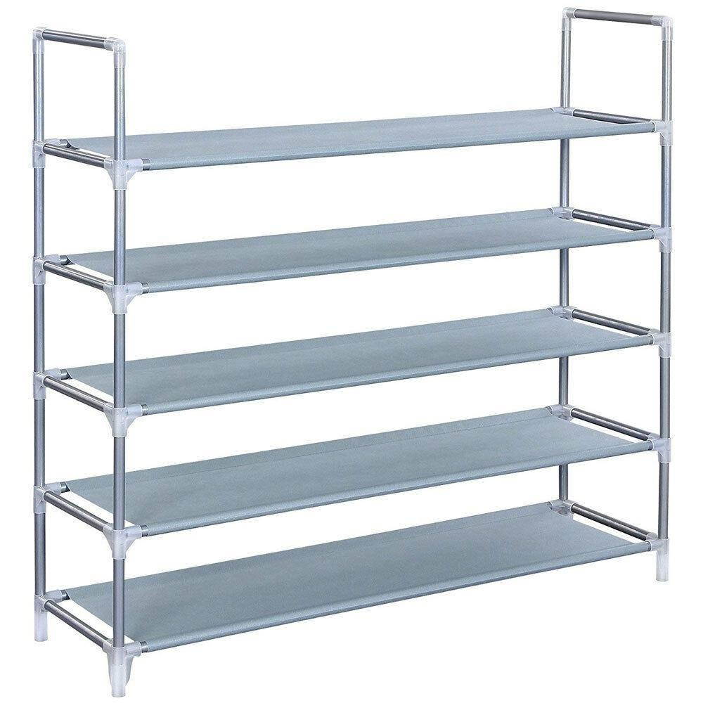 New 5/10 Tier Layer Storage Organizer Cabinet Shelf Space Saving Shoe Tower Rack
