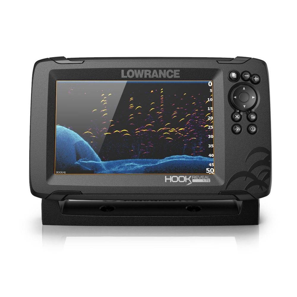 LOWRANCE HOOK REVEAL 7X TRIPLESHOT GPS ONLY NO CHART