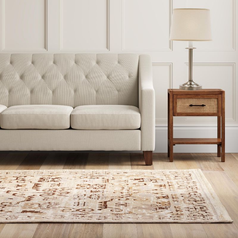 Metal Table Lamp - Brushed Steel (28")