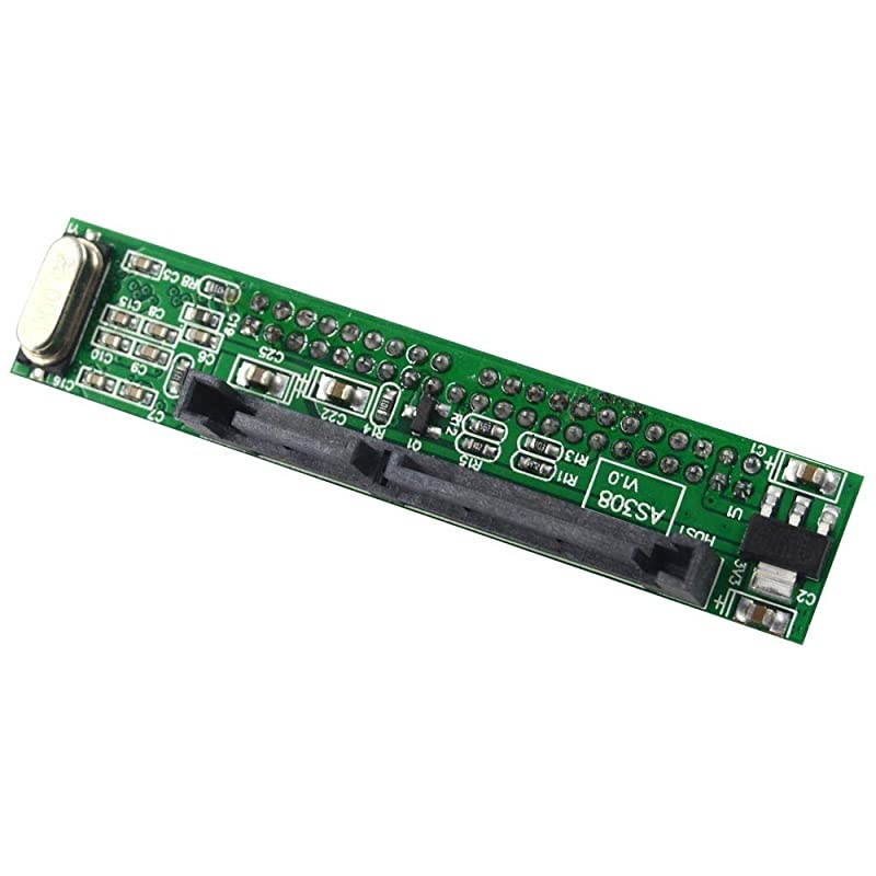 2.5" Inch IDE to SATA Adapter, Convert Laptop 44 Pin Male IDE PATA HDD Hard Disk Drive SSD to a Serial ATA Port