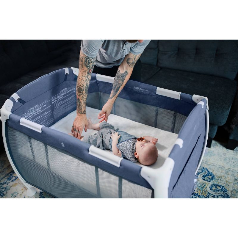 Baby Trend Lil Snooze Deluxe II Nursery Center - Twinkle Twinkle Little Moon