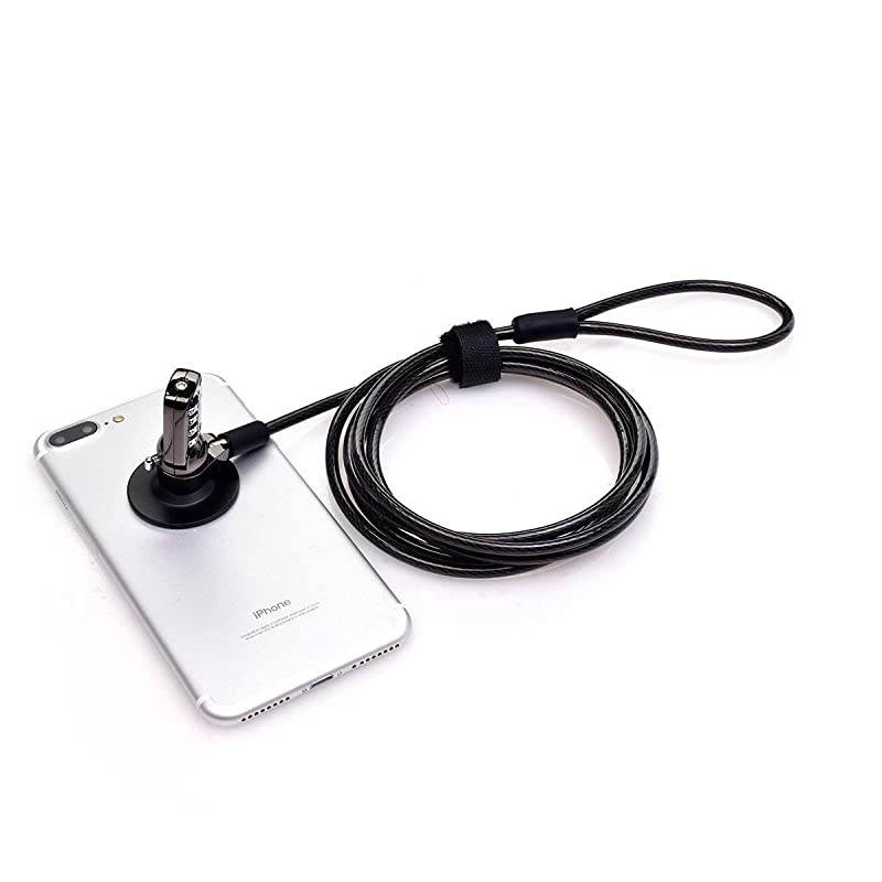 Laptop Cable Lock Hardware Security Cable Lock Anti Theft Combination Lock for iPad Tablet Laptop MacBook Dell HP Lenovo Kindle Surface Samsung Android and All Other Notebooks and Tablets