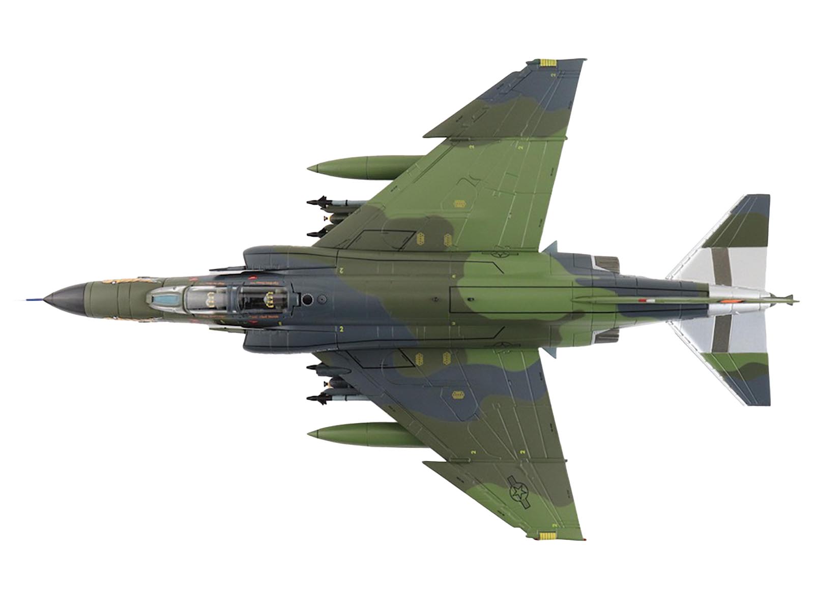 McDonnell Douglas F-4B Phantom II Fighter-Bomber Aircraft "VF-143 Pukin Dogs USS Constellation" (1967) United States Navy "Air Power Series" 1/72 Diecast Model by Hobby Master