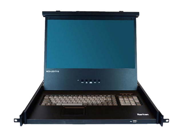 Raritan MCD-LED17116 17IN LED BACKLIT LCD DRWR MCD SWCH 16PT KVM