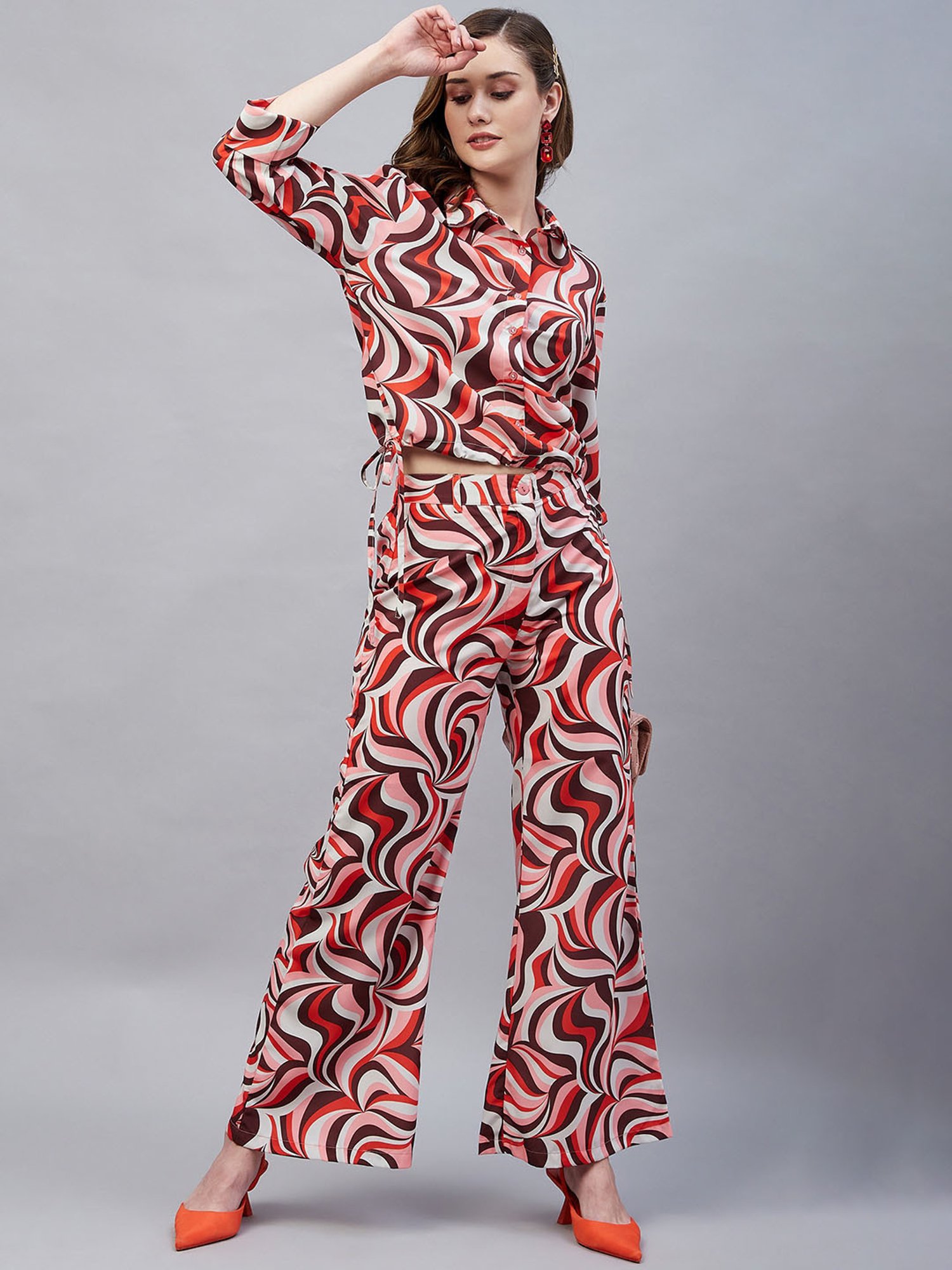 Marie Claire Multicolor Printed Top