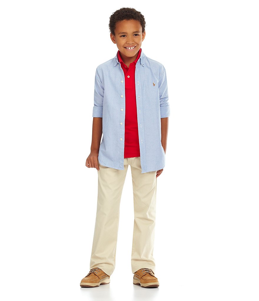 Polo Ralph Lauren Childrenswear Little Boys 2T-7 Short-Sleeve Essential Mesh Polo Shirt