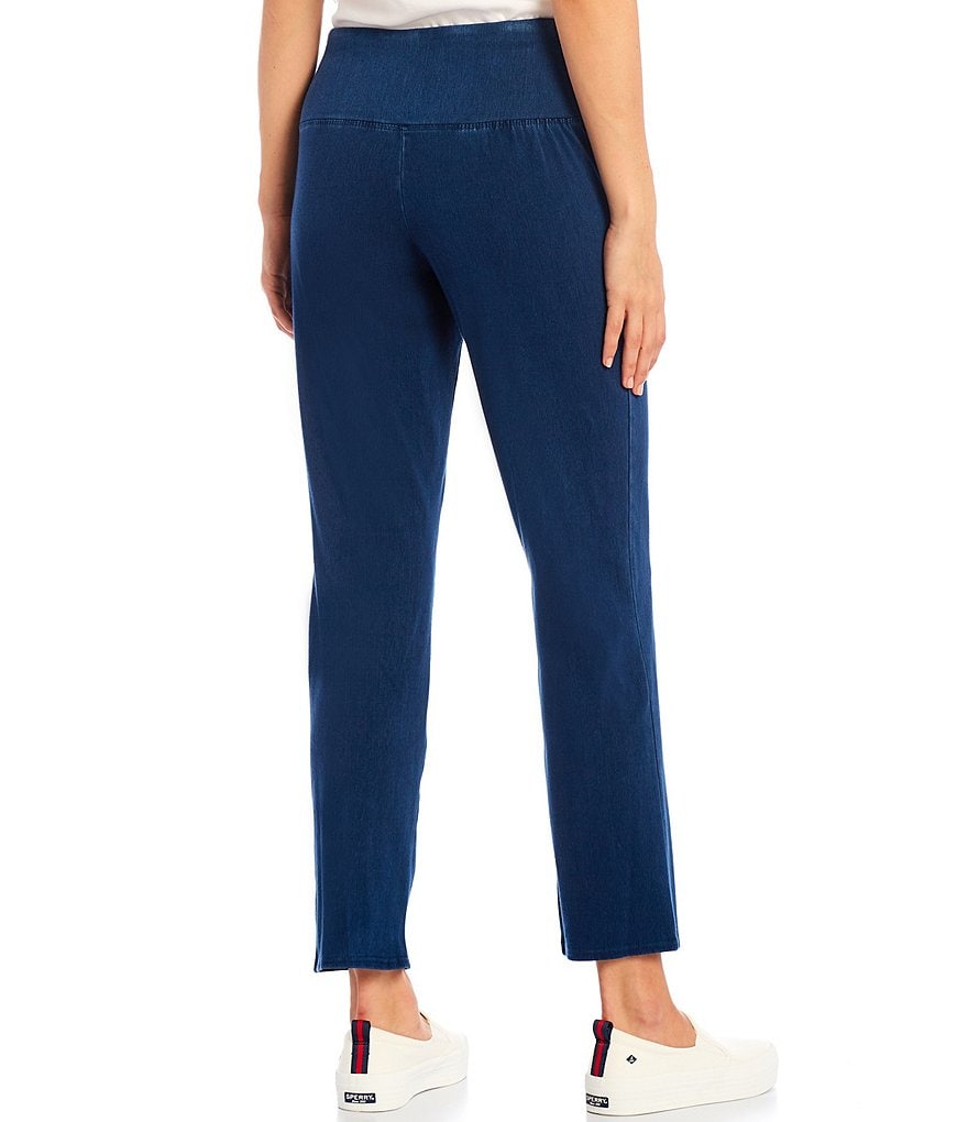 Intro Teri Love the Fit Knit Twill Denim Straight Leg Leggings