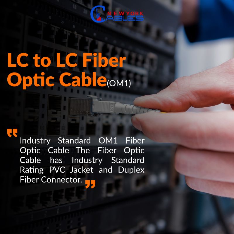 Fiber Optic Cable LC-LC 9/125 Duplex Single-Mode Fiber Cable Yellow 5 meters