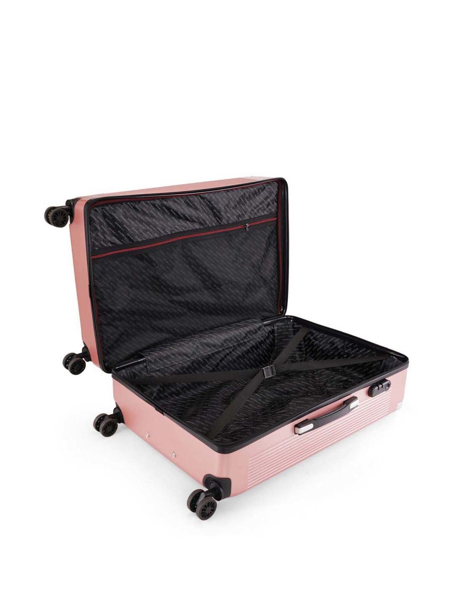 Skybags Salsa Red Solid Hard Medium Trolley Bag - 46 cm