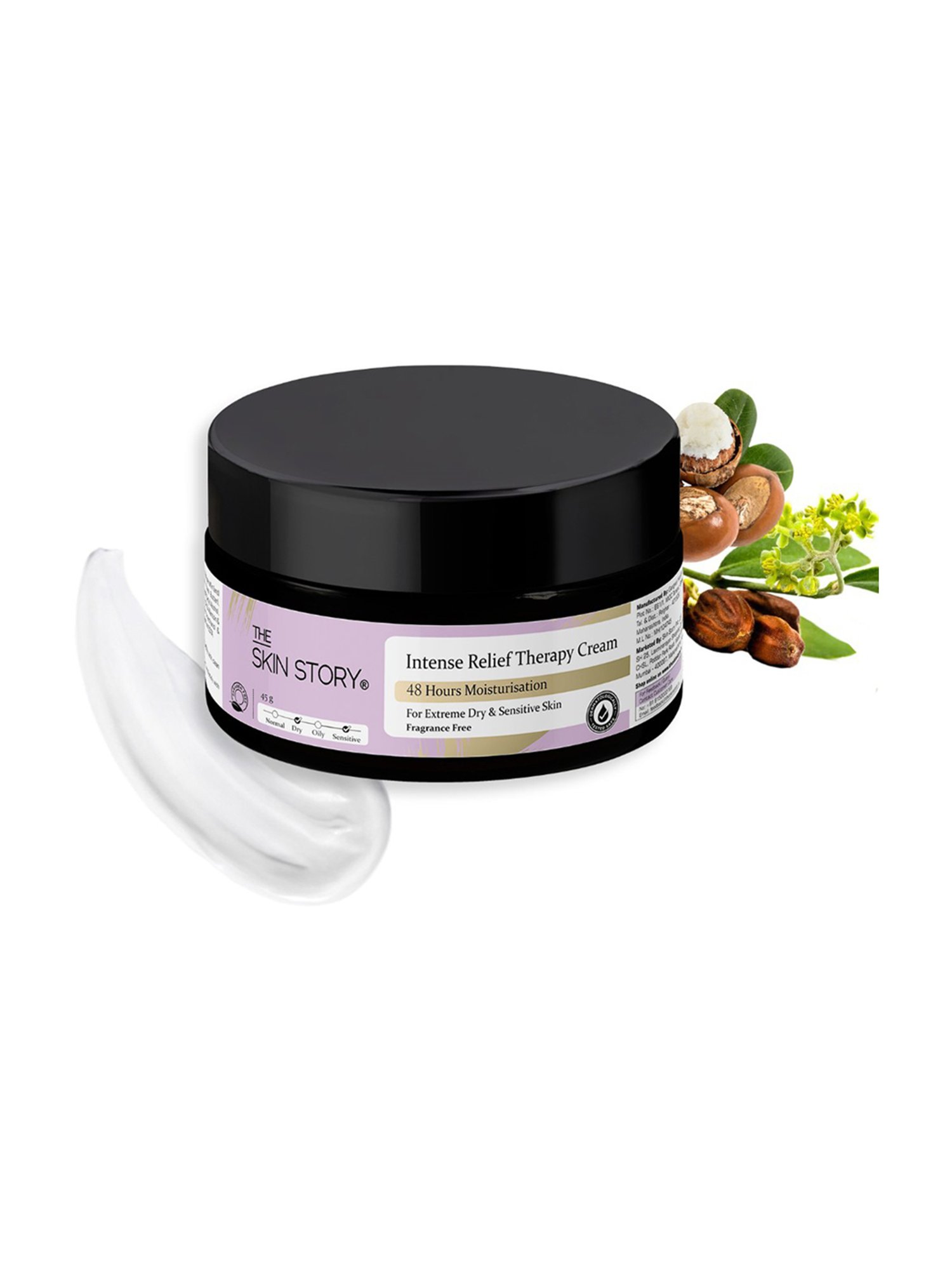 The Skin Story Intense Relief Therapy Cream for Extreme Dry & Sensitive Skin - 45 gm