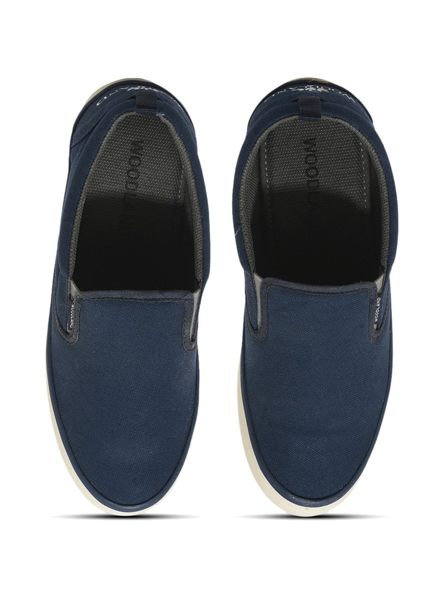Woodland Men's Navy Plimsolls