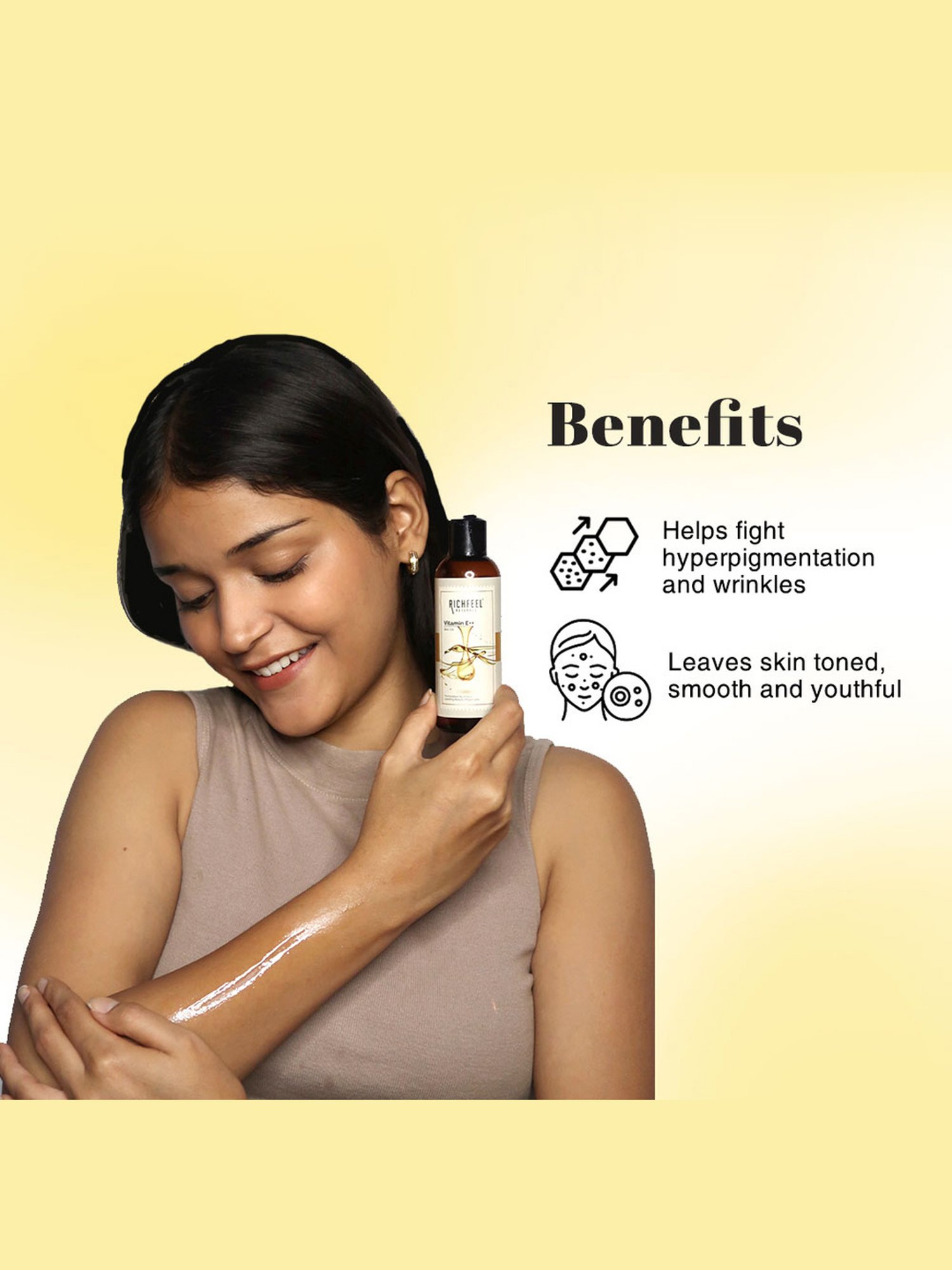 Richfeel Vitamin E ++ Skin Oil - 500 ml