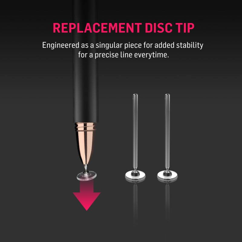 Adonit Pro 4 (Silver) Luxury Capacitive Stylus Pen, High Sensitivity Fine Point and Precision,Stylus for iPad, Air, Mini, Android, iPhone, Samsung, Other Touch Screens, Compatible for All Touchscreens