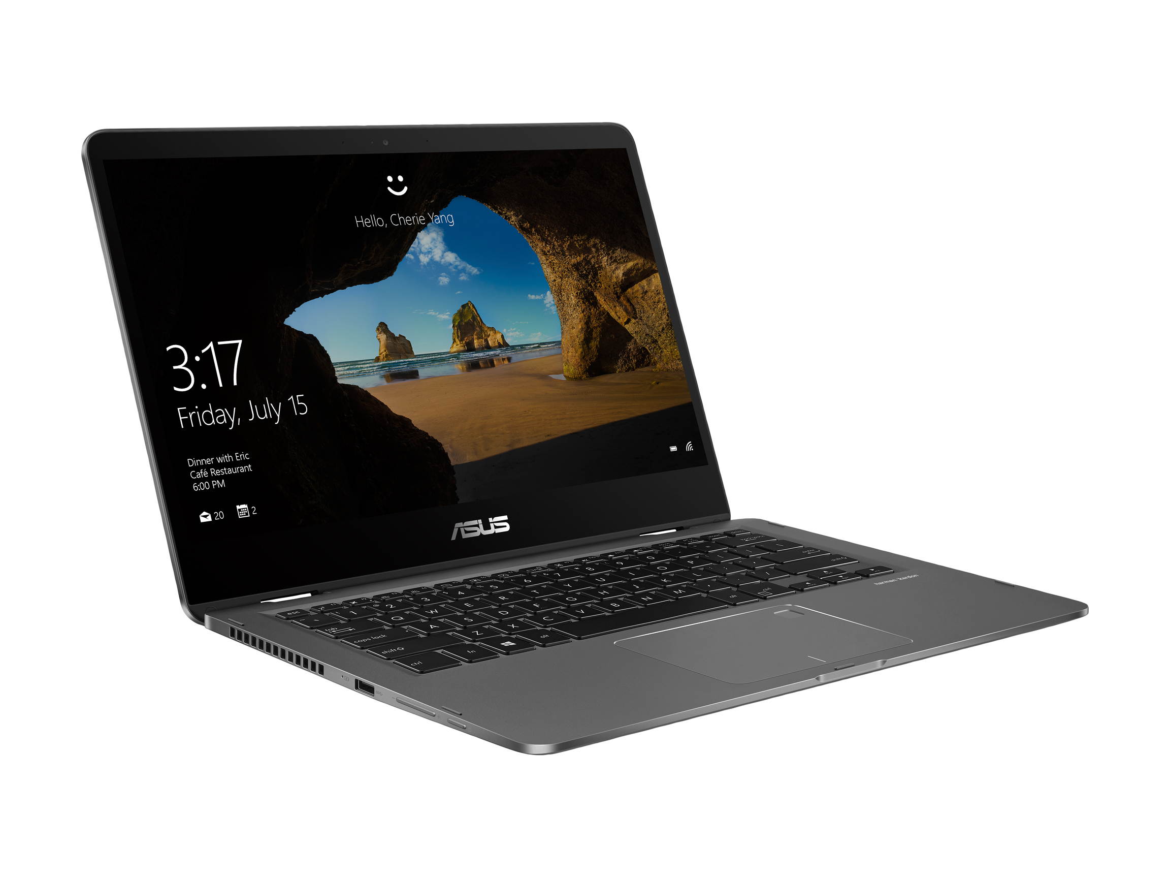 ASUS ZenBook Flip UX461FA-DH51T 2-in-1 Laptop Intel Core i5-8265U 1.60 GHz 14" Windows 10 Home 64-bit