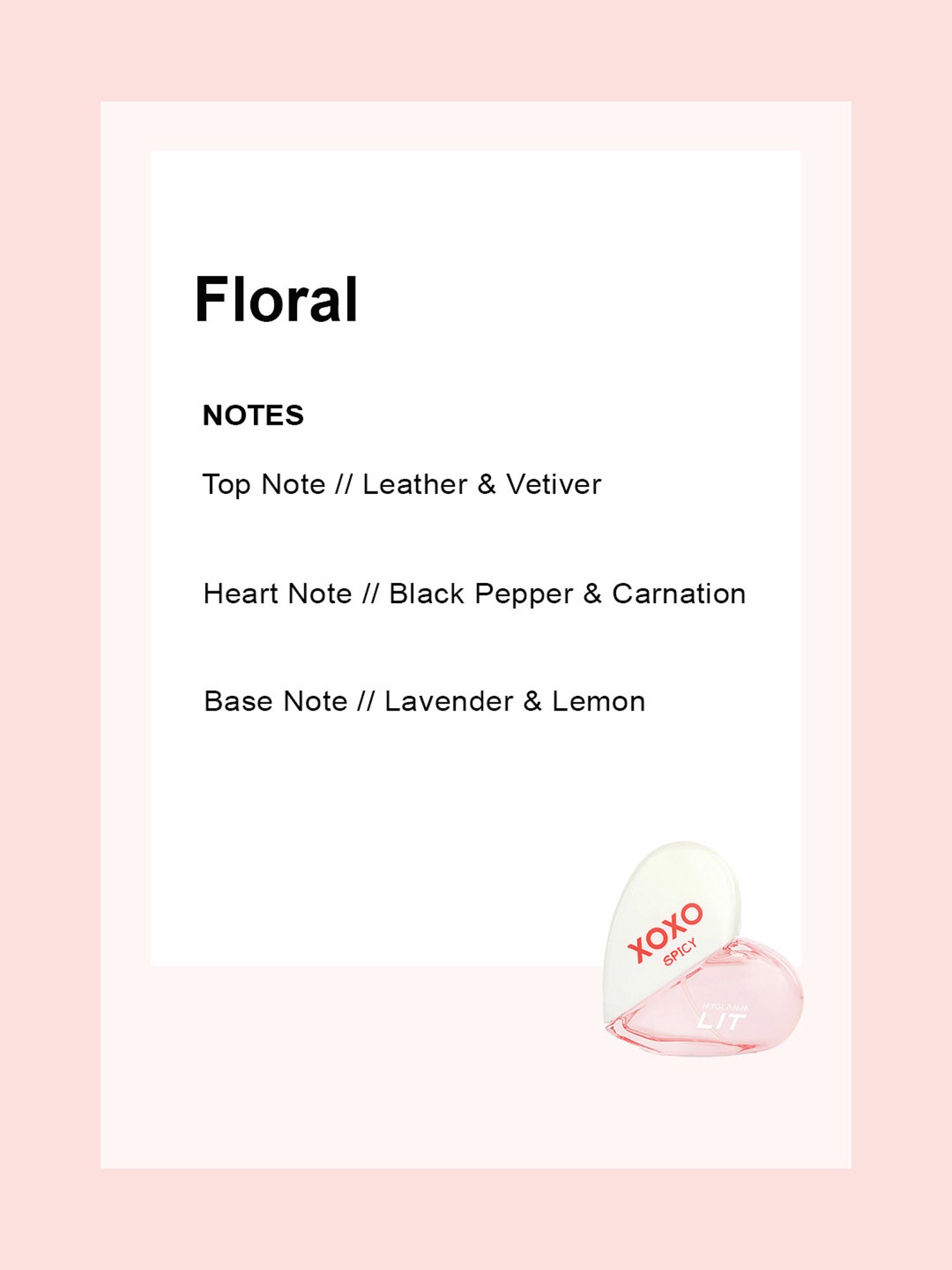 MyGlamm LIT XOXO Fragrance Spicy - 25 ml