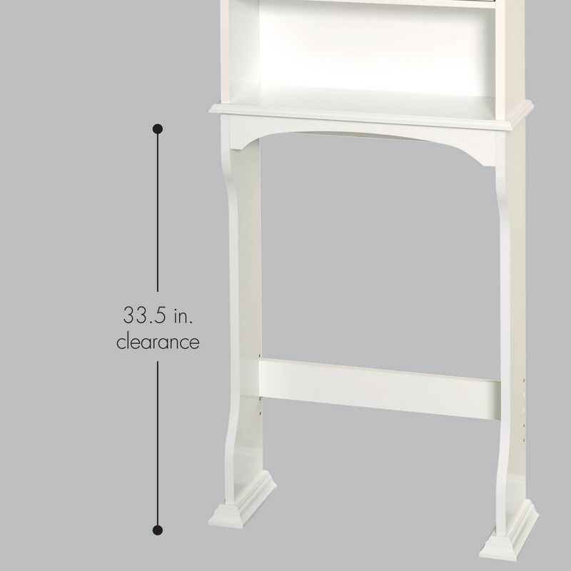 Collette Space Saver Étagère White - Zenna Home
