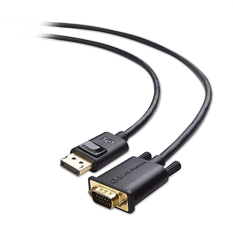 DisplayPort to VGA (DP to VGA Cable) 3 Feet