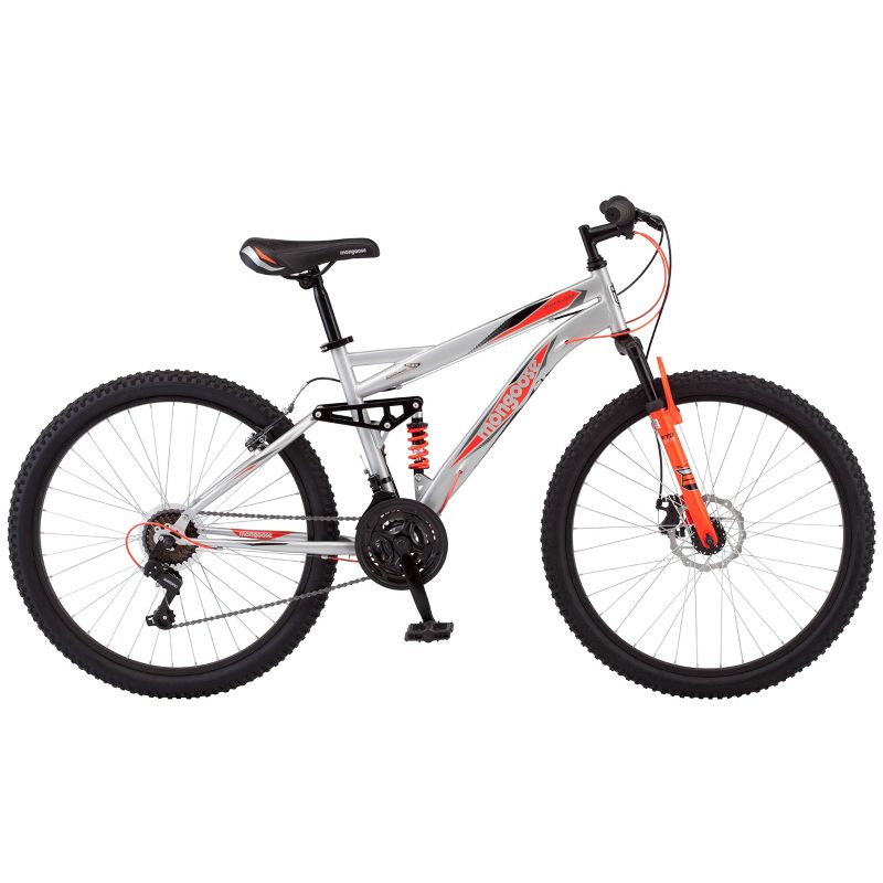 Mongoose Men's 26" Bedlam Mountain Bike - Silver