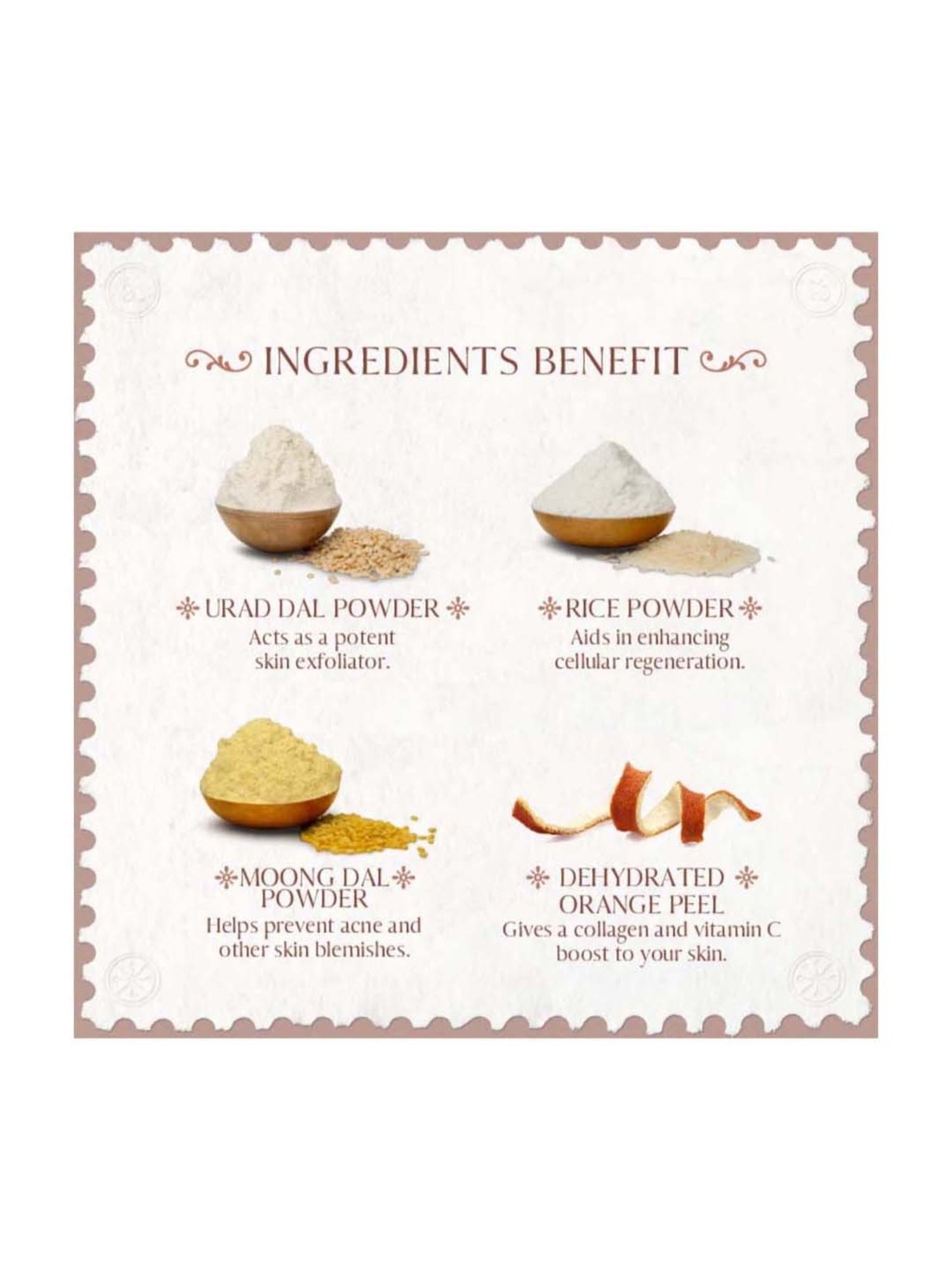 Old School Rituals Cinnamon & Oranges Bath Ubtan - 250 gm