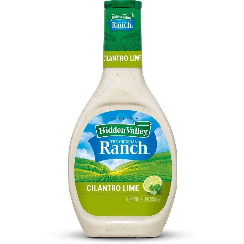 Hidden Valley Cilantro Lime Ranch Salad Dressing - 16fl oz