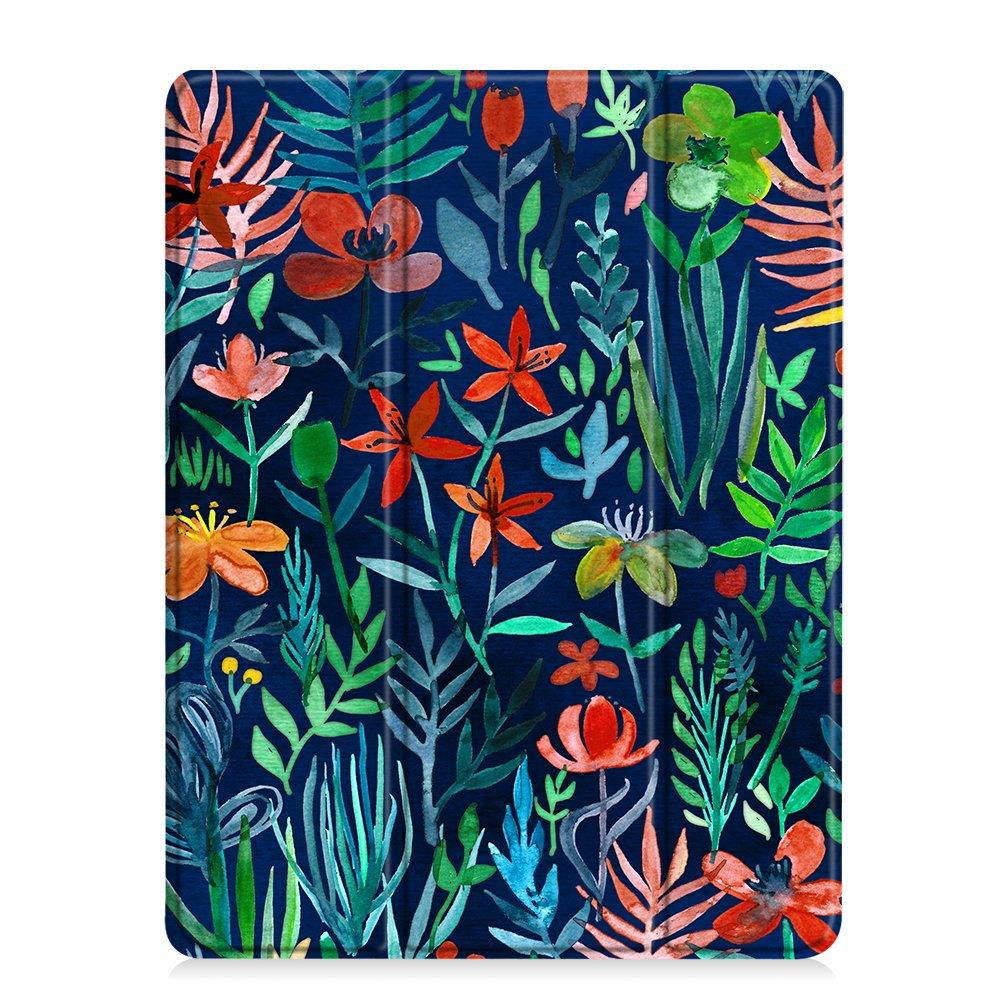 Fintie iPad 2/3/4 Case - Lightweight Slim Tri-Fold Smart Stand Cover Protector Supports Auto Wake/Sleep for iPad 4th Generation with Retina Display, iPad 3 & iPad 2 (Z-Jungle Night)