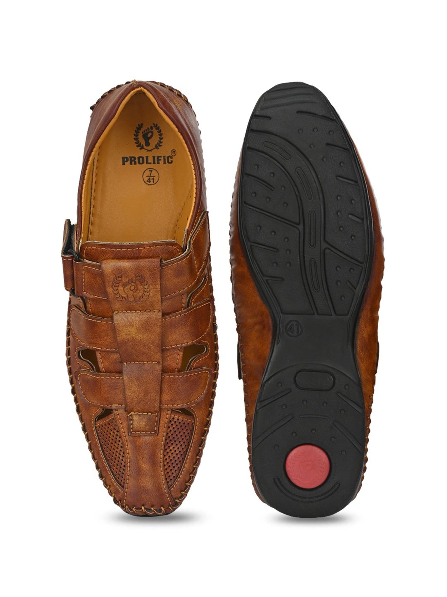 Prolific Tan Fisherman Sandals