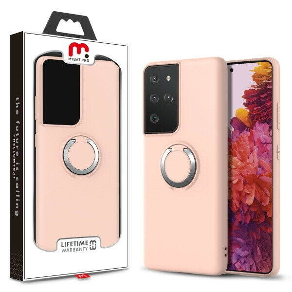 Pro Halo Series Hybrid Case Rose Gold for  Galaxy S21 Ultra