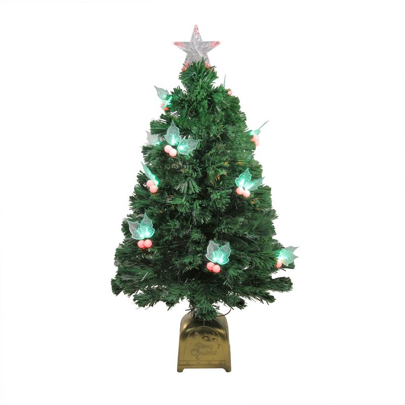 Best Choice Products 7.5ft Premium Hinged Fir Pencil Artificial Christmas Tree w/ Foldable Stand, Easy Assembly
