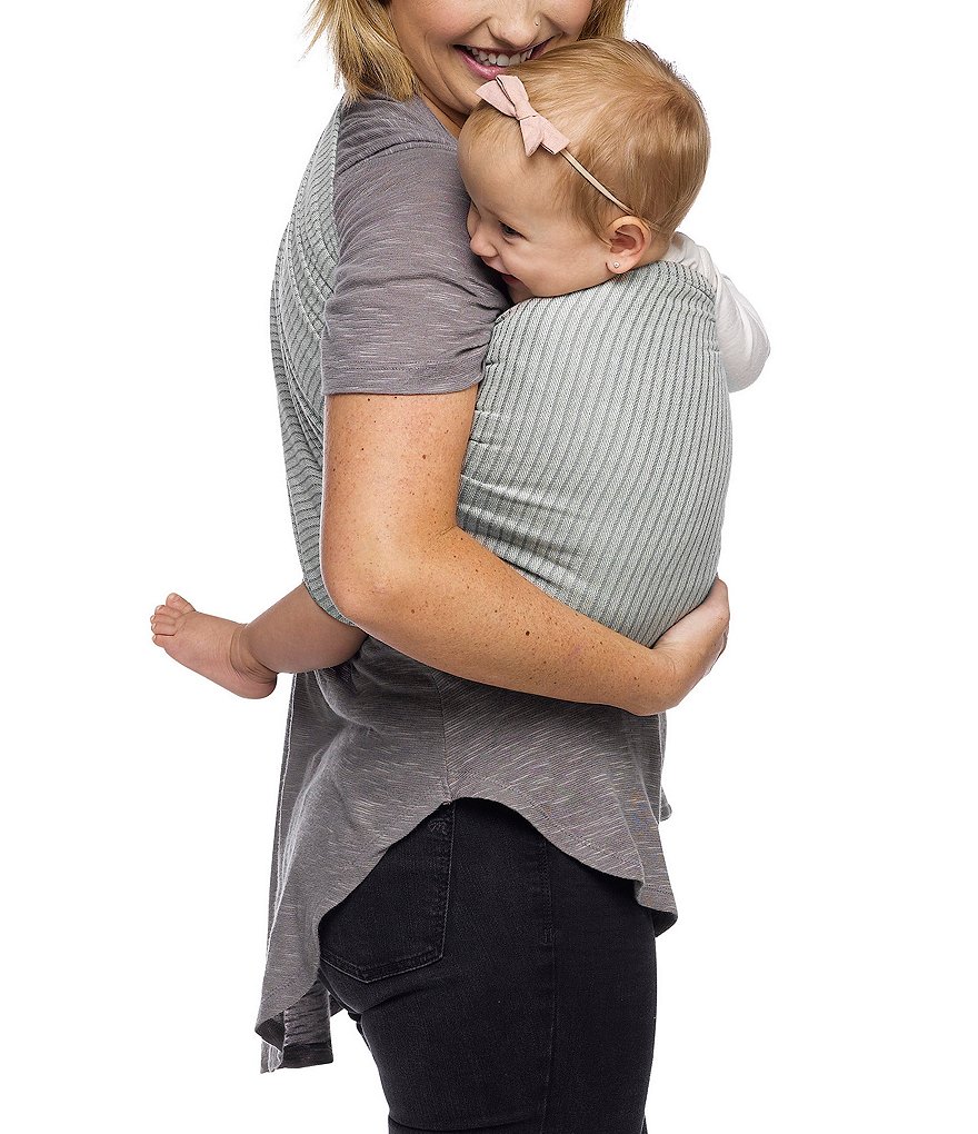 MOBY Silver Streak Baby Ring Sling
