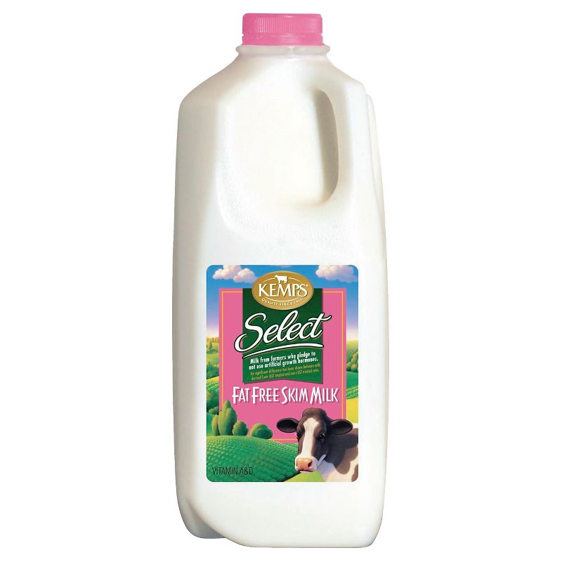 Kemps Skim Milk - 0.5gal