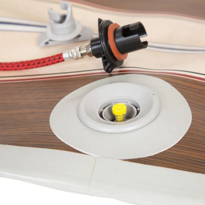 1'2"x2'4" Oval Floor Mat Brown - JumpSport