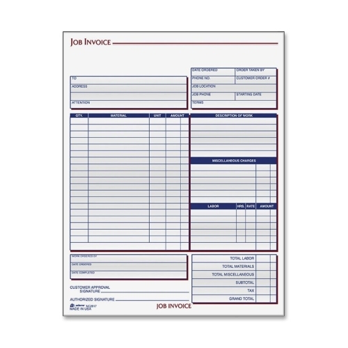 Geographics Certificate Holder - Navy - Recycled - 10 / Pack  GEO47835