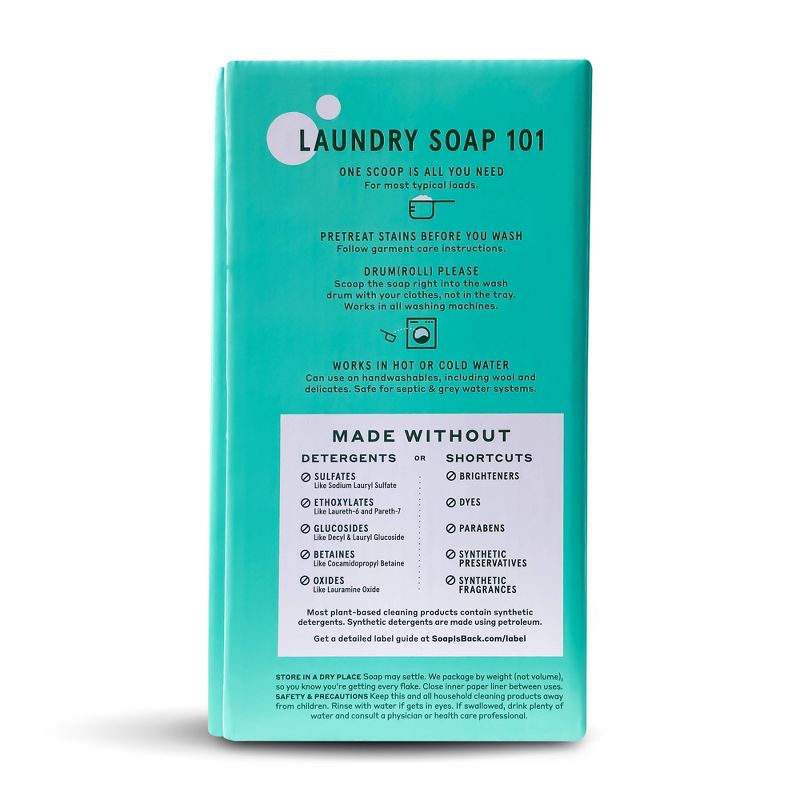 Ingredients Matter Fragrance Free Laundry Soap Powder - 36oz