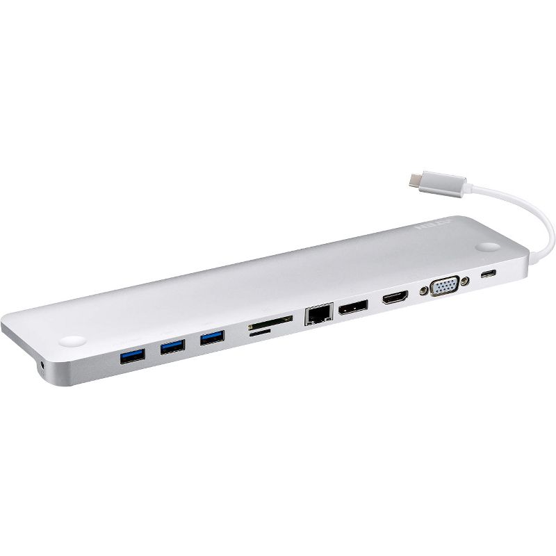 ATEN USB-C Multiport Dock with Power Pass-Through - for Notebook - 65 W - USB Type C - 4 x USB Ports - Network (RJ-45) - HDMI - VGA - DisplayPort