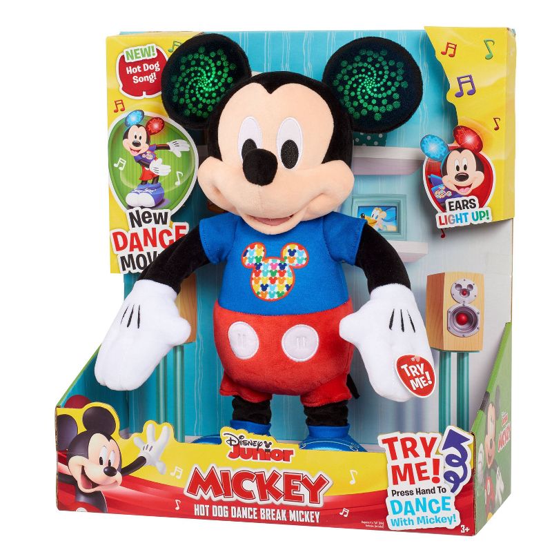 Mickey Mouse Hot Dog Dance Break Plush