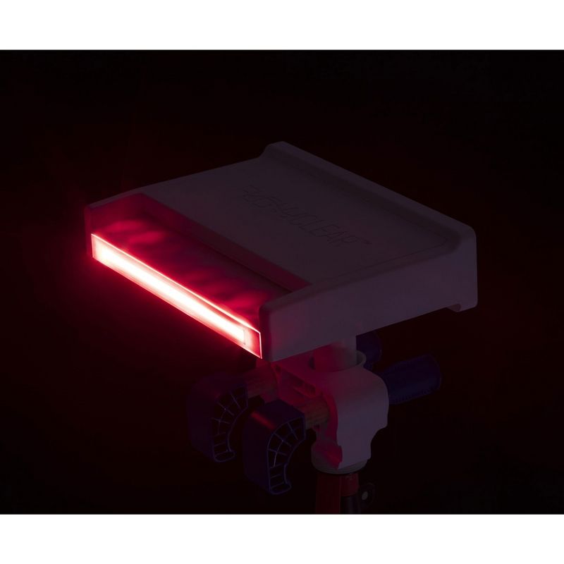 Bestway 58619E Flowclear Soothing 7 Mode Multi Colored LED Relaxing Waterfall Cascade Above Ground Swimming Pool Attachment, White