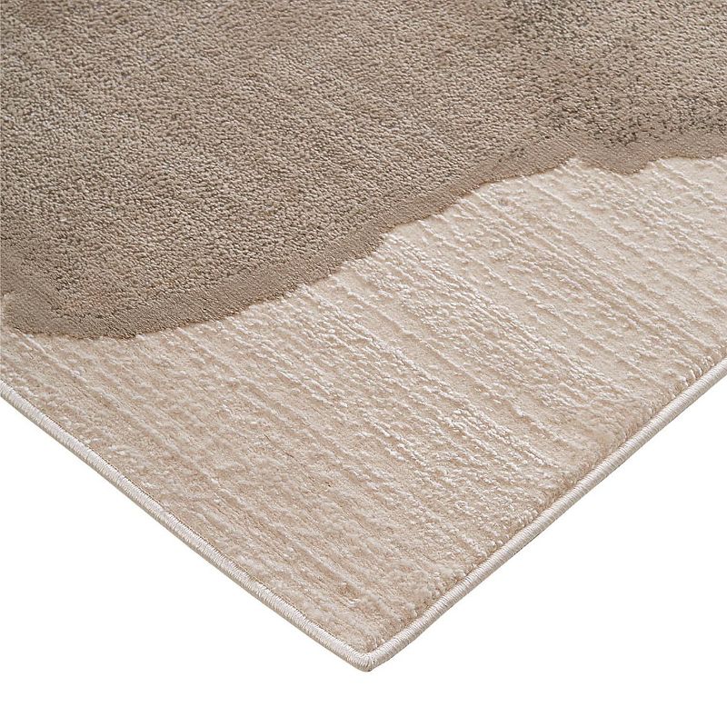 2'10"x7'10" Rectangle Loomed Mosaic Design Runner Beige - Feizy