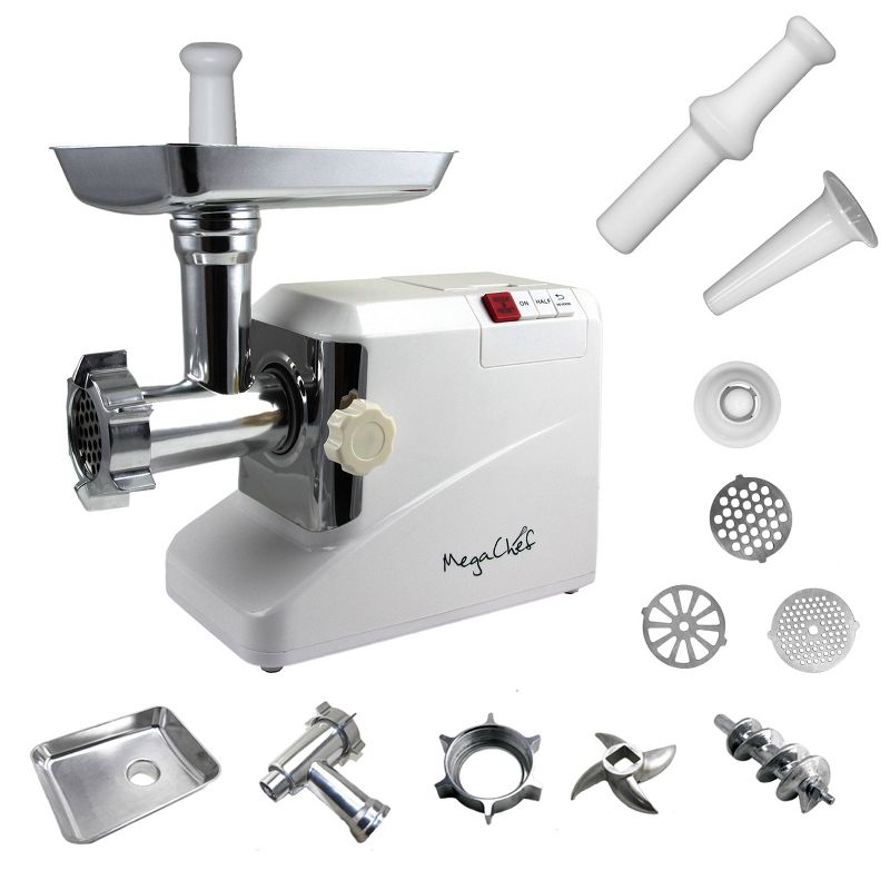 MegaChef Automatic Meat Grinder - White