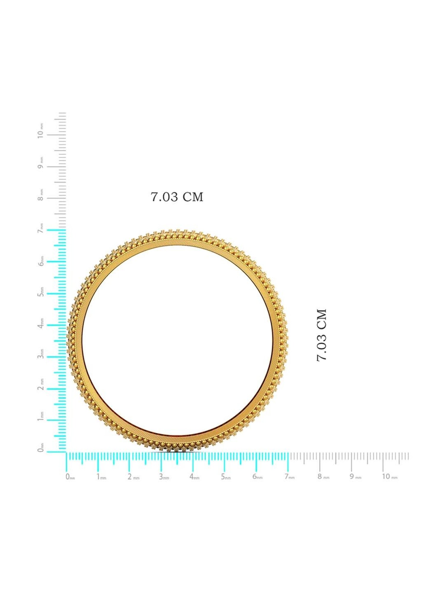 PC Jeweller Piyasha 22 kt Gold Mangalsutra Bracelet