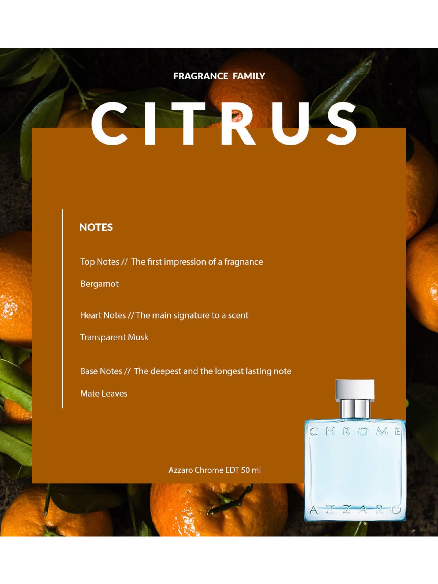 Azzaro Chrome EDT 50 ml