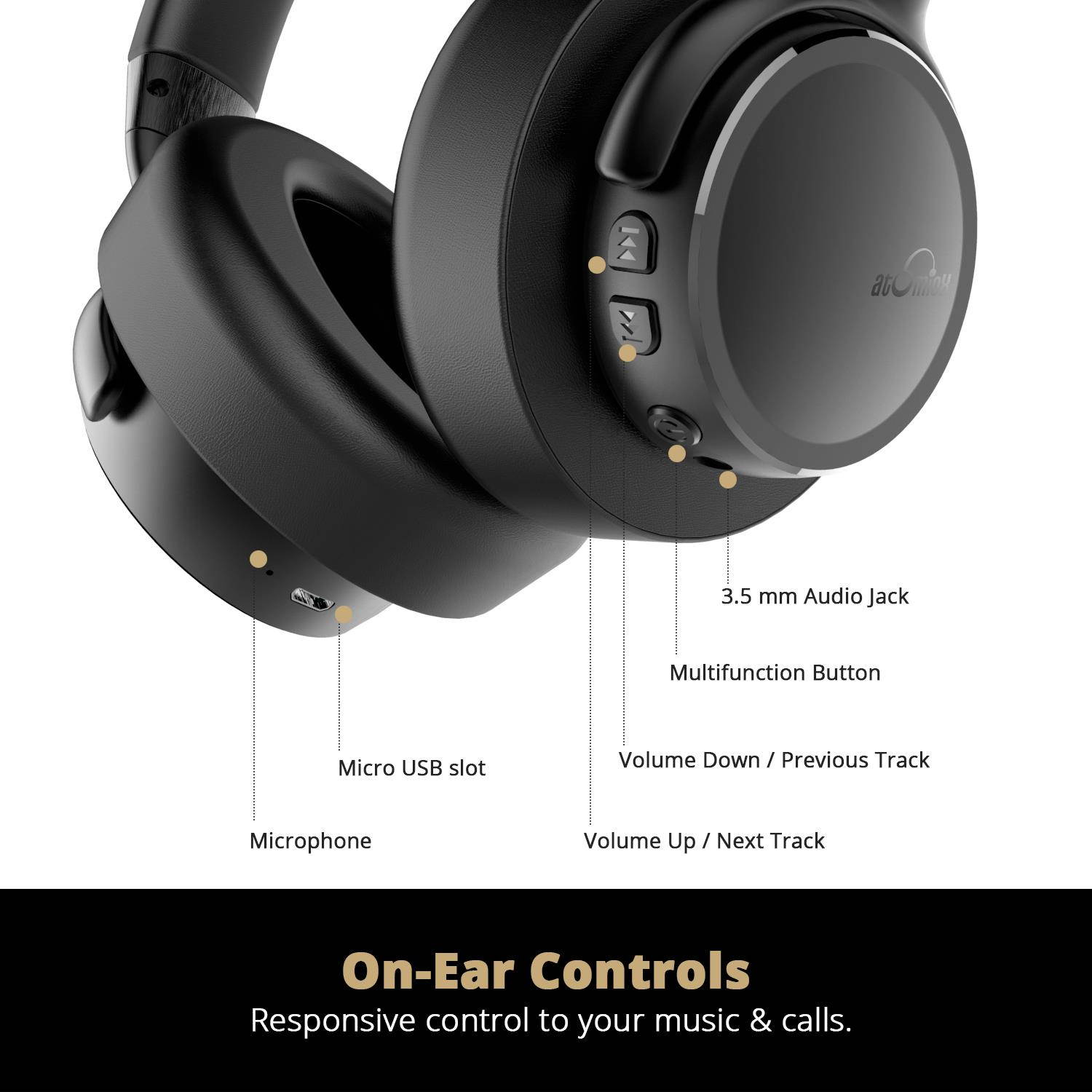 iDeaUSA V203 Bluetooth Headphone