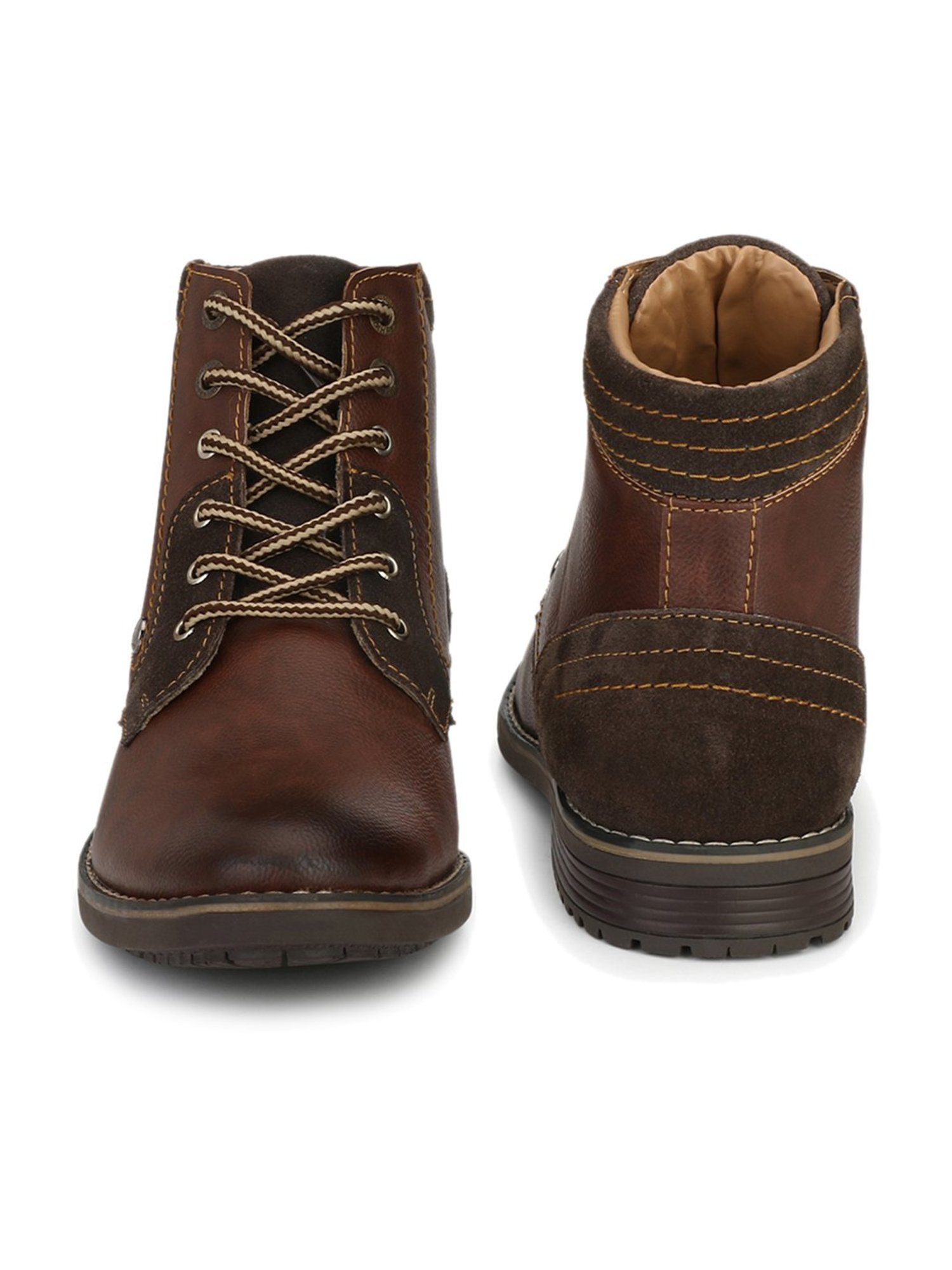 El Paso Brown Derby Boots