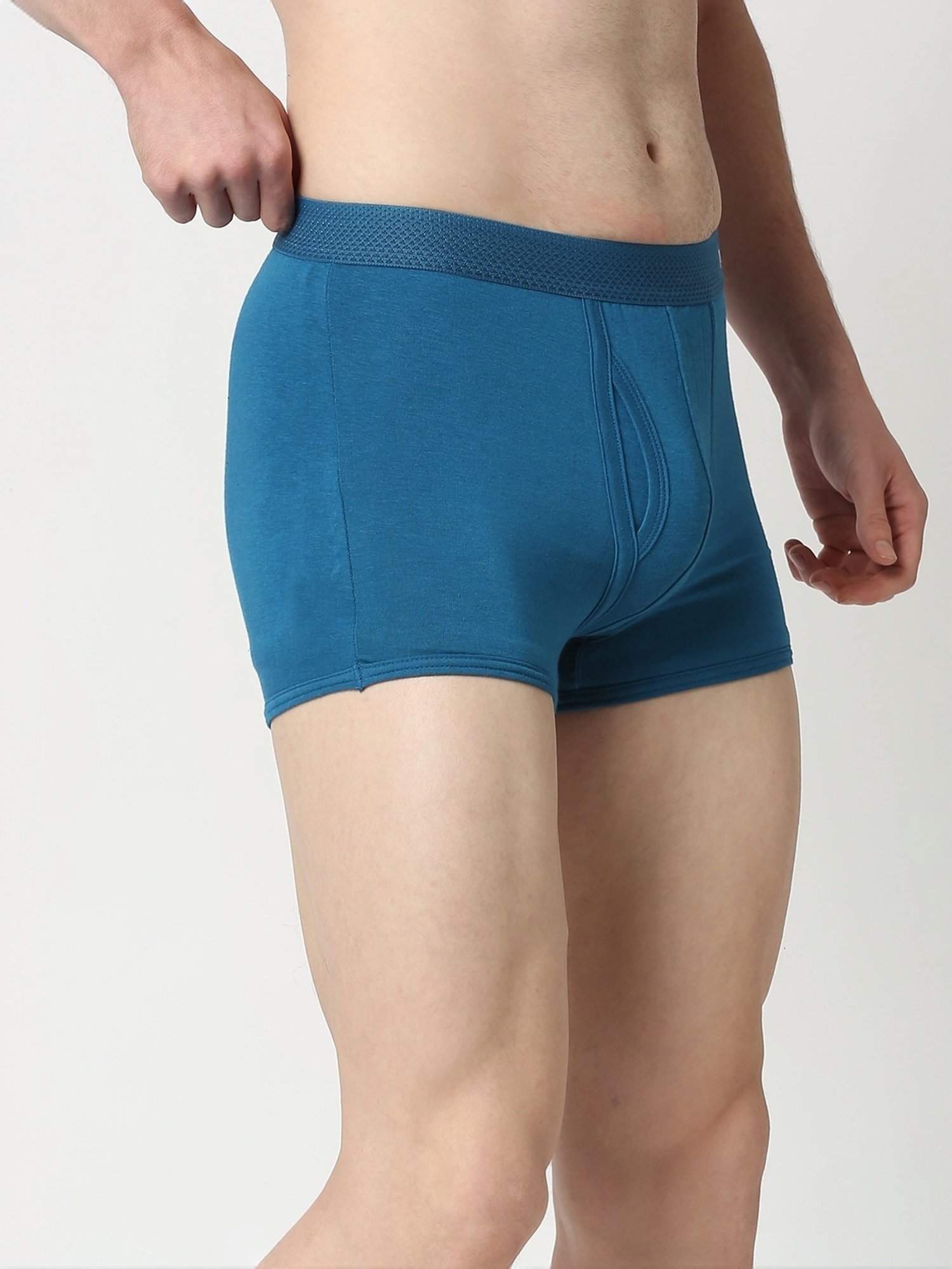 VIP Assorted Cotton Skinny Fit Trunks - Pack Of 2