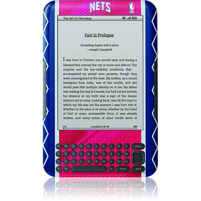 Kindle Skin Fits Kindle Keyboard New Jersey Nets