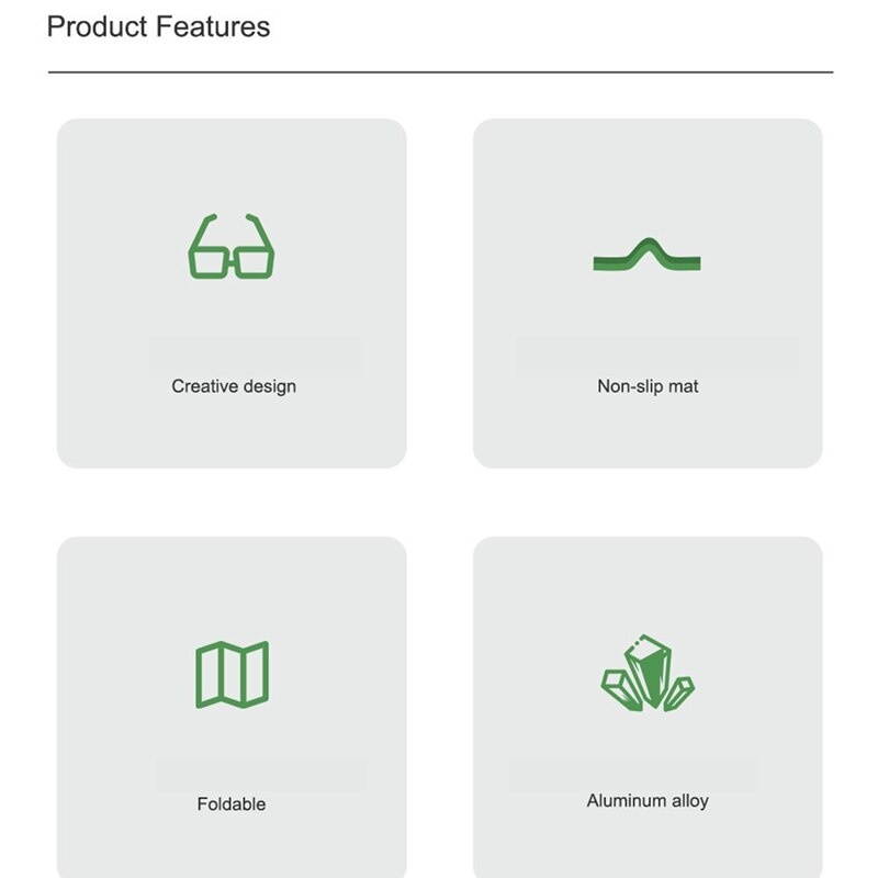 Folding Stand Notebook Cooling Can Be Stored Desktop Stand Suitable for Tablets and Laptops (16 Inches)