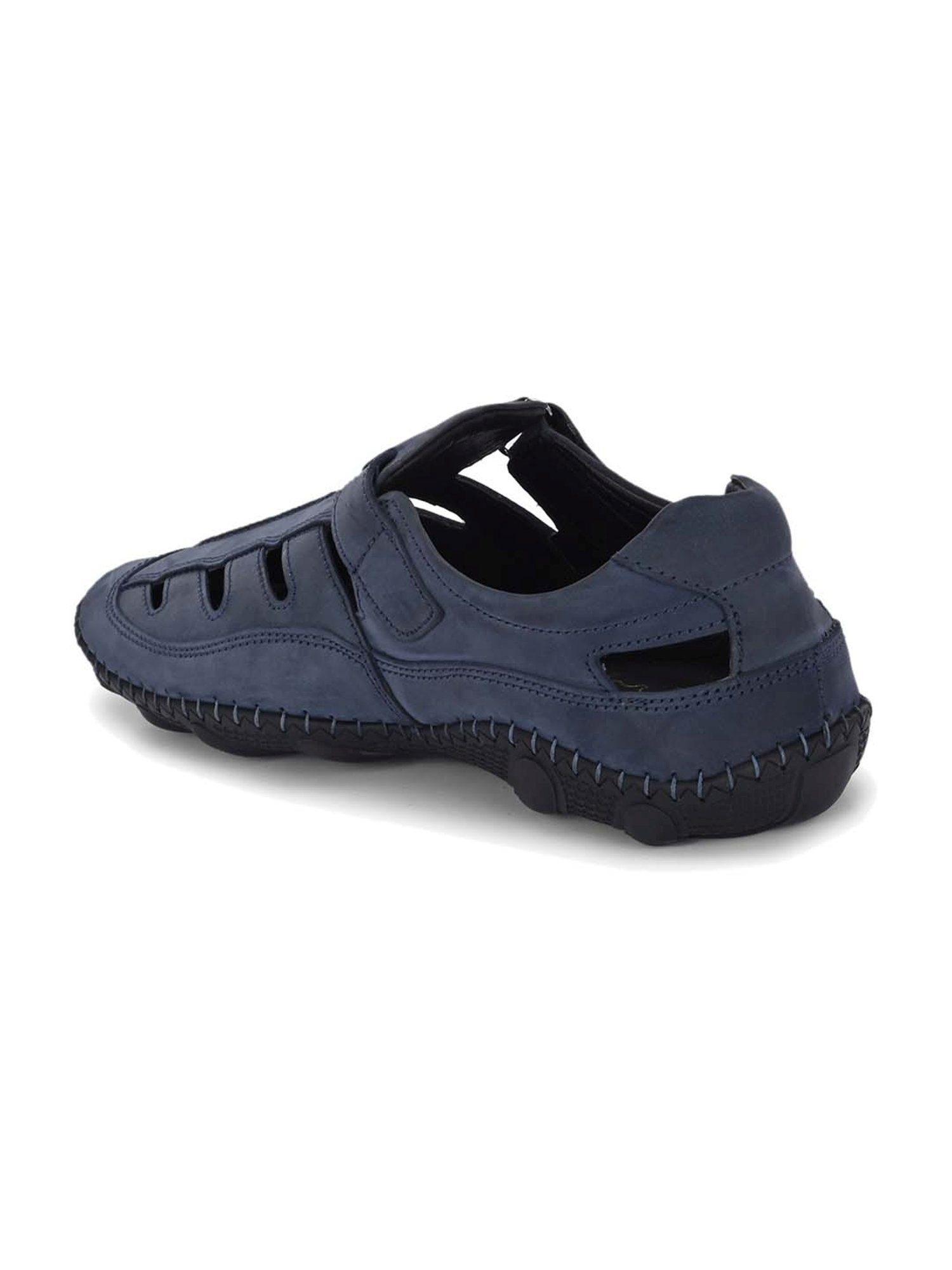 Hitz Men's Blue Fisherman Sandals