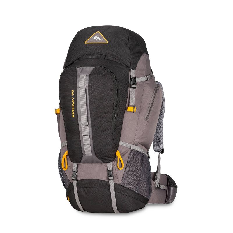 High Sierra Pathway 70L - Black/Slate/Gold