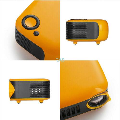 A2000 Mini Portable LED Projector Home Theater Cinema USB HDMI AV SD 1080P HD UK