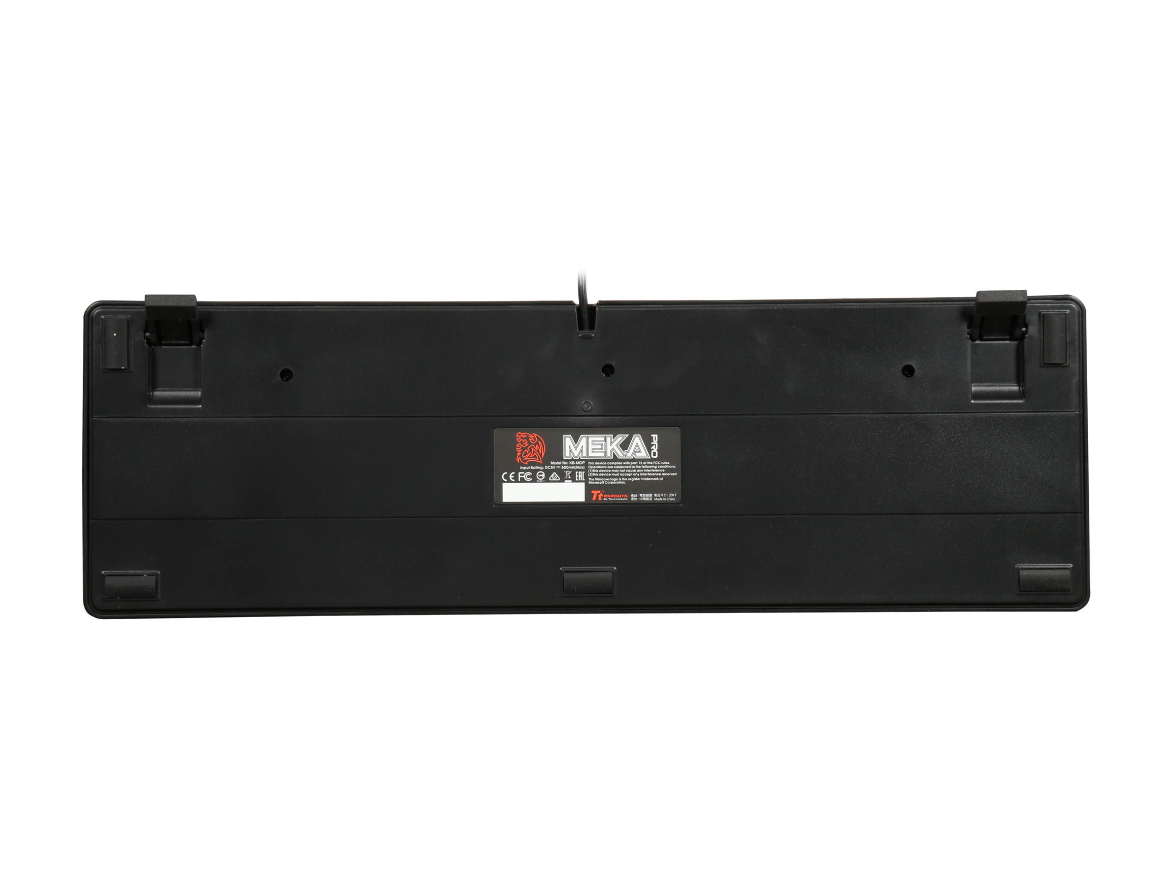 Thermaltake Tt eSports Meka Pro Mechanical Gaming Keyboard - Cherry MX Red Switch