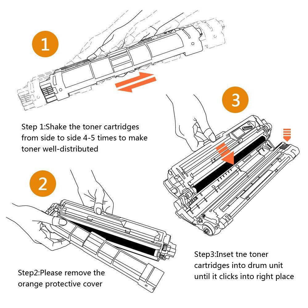 4PK High Yield for Brother TN450 Toner Cartridge MFC-7860DW 7360N HL-2240 2270DW